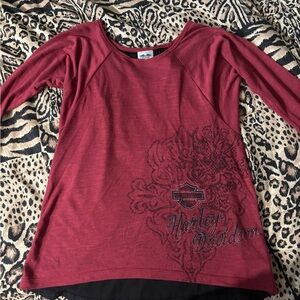 Y2K Harley-Davidson Loose Shirt